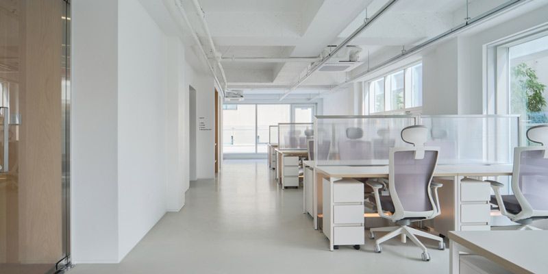 Mẫu thiết kế văn phòng mở hiện đại