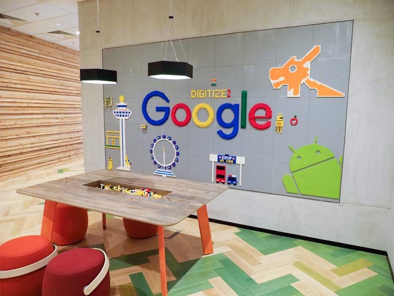Phòng giải trí của Google đa dạng